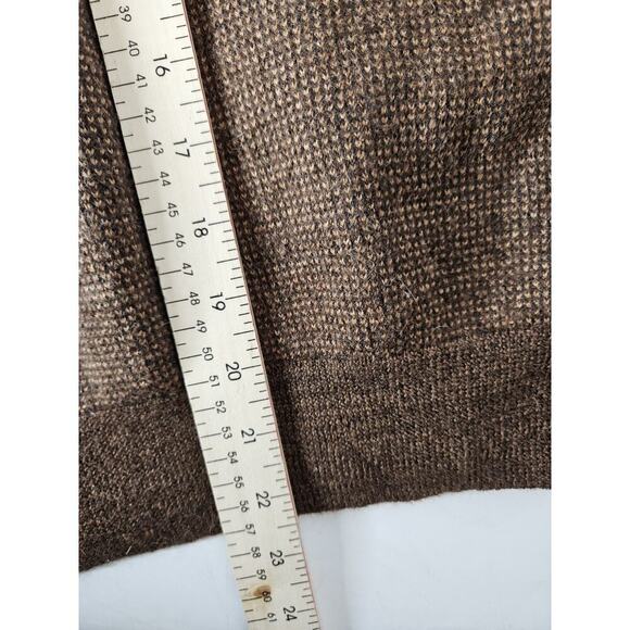 Vintage Polo Golf Ralph Lauren Vest Men’s XL Button Front Brown Grandpa Grunge - Picture 4 of 4